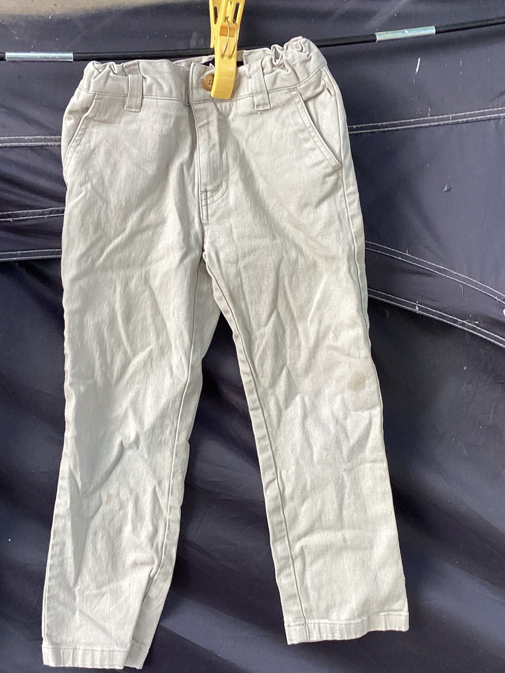 French Toast Kids Casual Pants in Light Gray